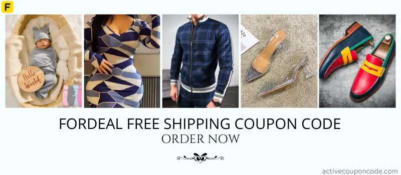 FORDEAL FREE SHIPPING COUPON CODE