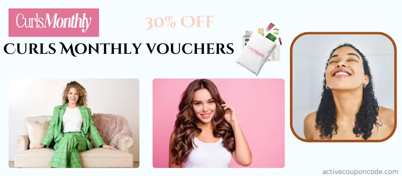 30% Off Curls Monthly vouchers