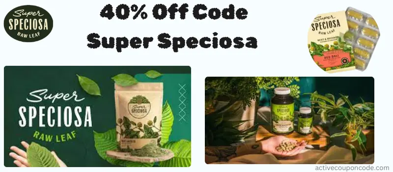 40% Off Code Super Speciosa