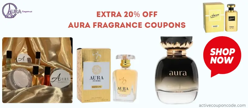 Extra 20 Off Aura Fragrance Coupons