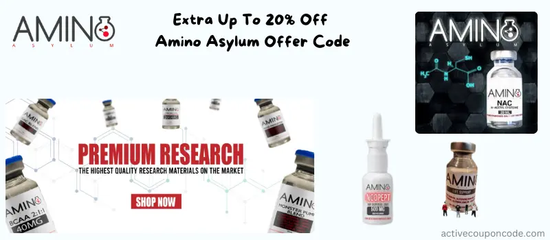 Extra Up To 20 Off Amino Asylum Offer Code