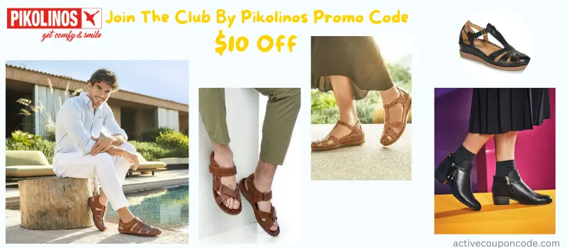 Join The Club By Pikolinos Promo Code $10 Off