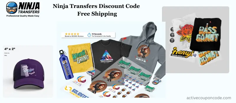 Ninja Transfers Discount Code Free Shipping