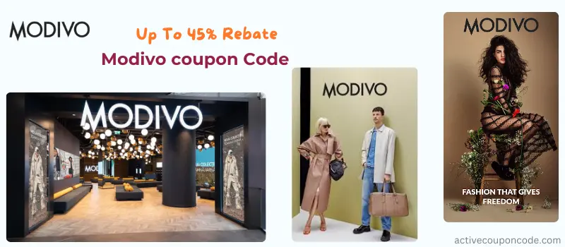 Up To 45% Rebate Modivo coupon Code