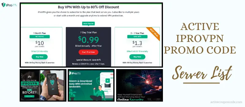 active iProVPN Promo Code