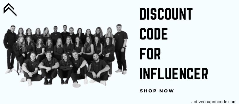 discount code for influencer