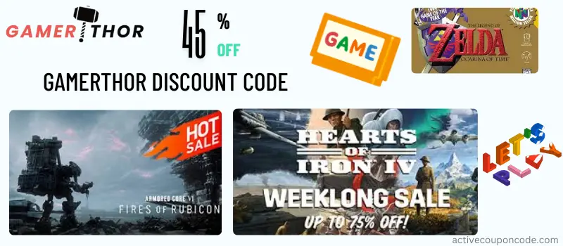 45% Off Gamerthor Discount code