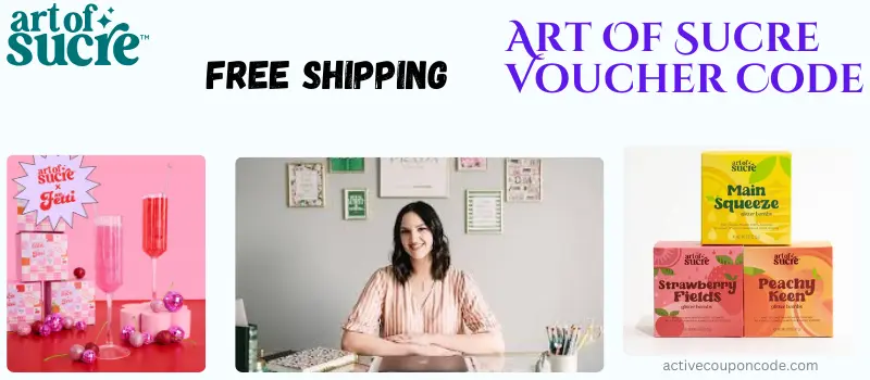 Art Of sucre Voucher Code Free Shipping